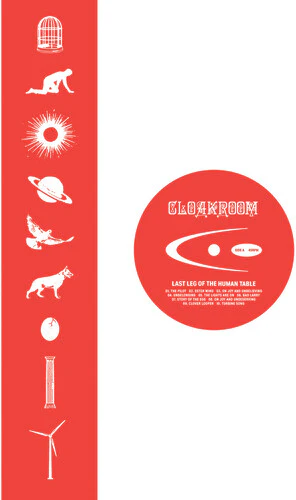 Cloakroom - Last Leg Of The Human Table [LP - Clear/Silver Glitter]