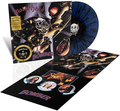 Motorhead - Bomber (50th Anniversary) [LP - Blue/Black Splatter]