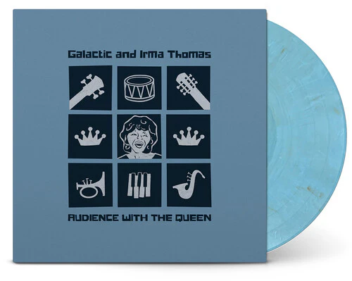Galactic with Irma Thomas - Audience With The Queen [LP - Sky Blue/Gold]