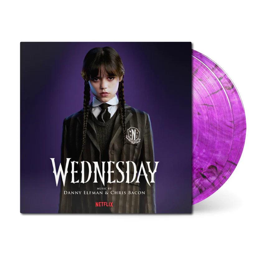 Danny Elfman & Chris Bacon - Wednesday [2xLP - Purple/Black]